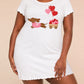 Pink Sweater Dachshund Heart Cart Wagon Print Nightdress (XS-5XL) OMFORT