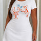 Orange Lobster Martini Cocktail Glass Print Nightdress (XS-5XL) OMFORT