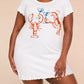 Orange Lobster Martini Cocktail Glass Print Nightdress (XS-5XL) OMFORT