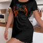 Orange Lobster Martini Cocktail Glass Print Nightdress (XS-5XL) OMFORT