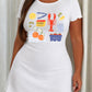 Vintage Coastal Fruit Lobster Ingredient Collage Nightdress (XS-5XL) OMFORT