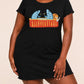 Cocktail Party Canned Sardines Cartoon Print Nightdress (XS-5XL) OMFORT
