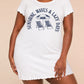 "Sunshine Waves & Lazy Days" Beach Chair Umbrella Nightdress (XS-5XL) OMFORT