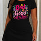 God Is Good All The Time Colorful Daisy Letter Nightdress (XS-5XL) OMFORT