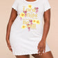 The Lord Will Fight For You Hibiscus Bible Verse Nightdress (XS-5XL) OMFORT