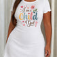 I Am A Child Of God Cross Floral Heart Letter Nightdress (XS-5XL) OMFORT