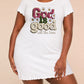 God Is Good All The Time Daisy Letter Nightdress (XS-5XL) OMFORT