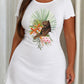 Jungle Leopard Palm Orchid Tropical Floral Nightdress (XS-5XL) OMFORT