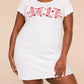 Pink Cowboy Boots Bow Heart Coquette Print Sleep Dress (XS-5XL) OMFORT