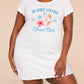 Seaside Lovers Social Club Hibiscus Shell Vintage Print Dress (XS-5XL) OMFORT