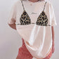 Leopard Print "Miami" Bikini T-Shirt OMFORT