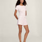 Pointelle T-Shirt in Pink Floral OMFORT