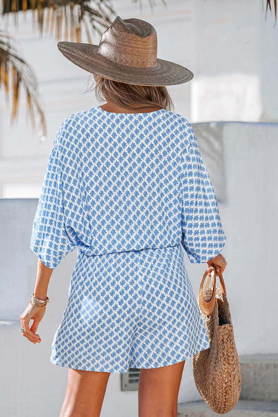 Perspective Ornate Romper OMFORT