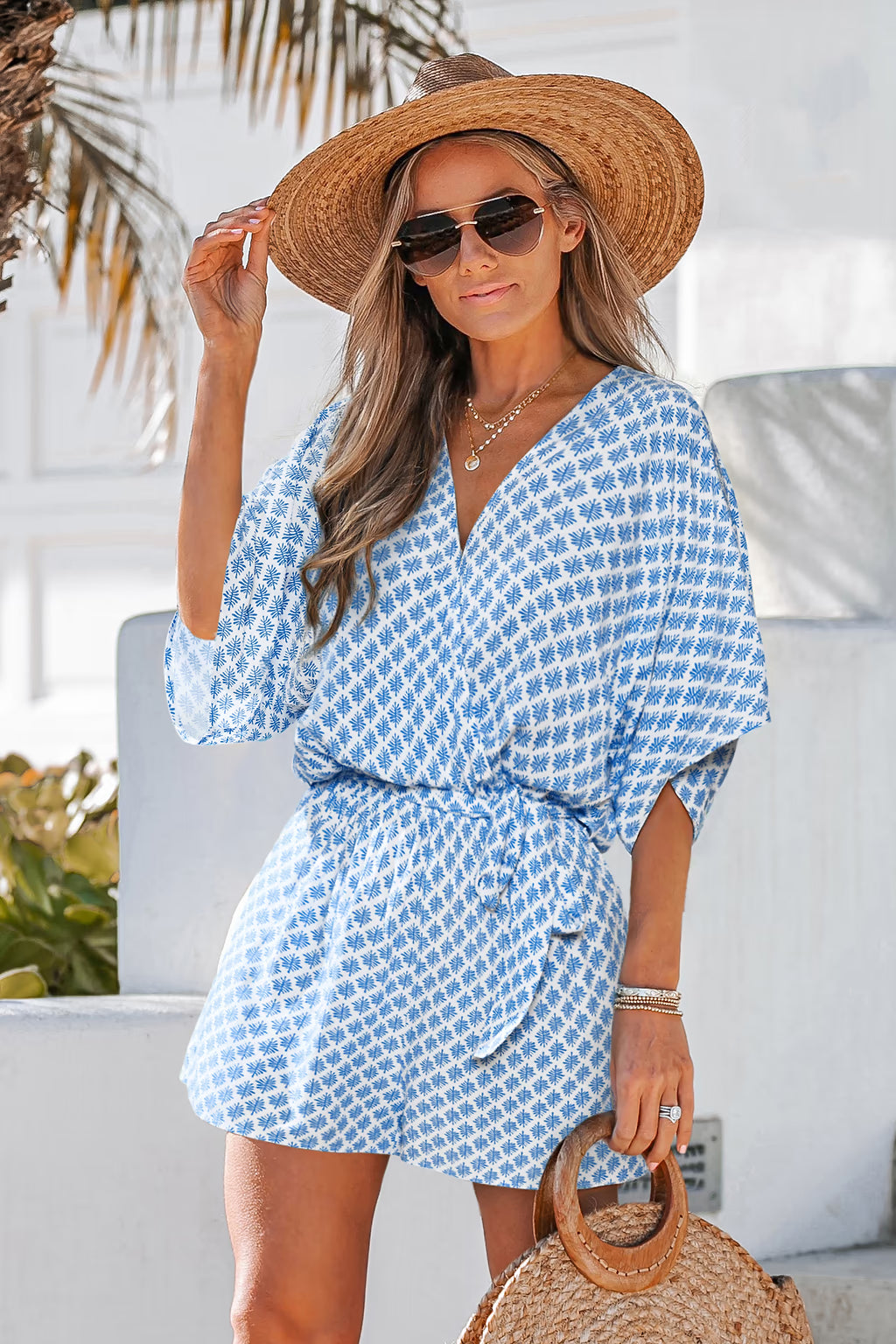 Perspective Ornate Romper OMFORT