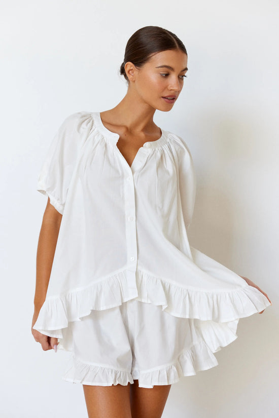 Sophie Sleep Set - Cotton Modal - Off White OMFORT