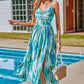 Plus One Abstract Maxi Dress OMFORT