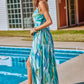 Plus One Abstract Maxi Dress OMFORT