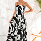 Polished Retreat Tropical Maxi Dress OMFORT