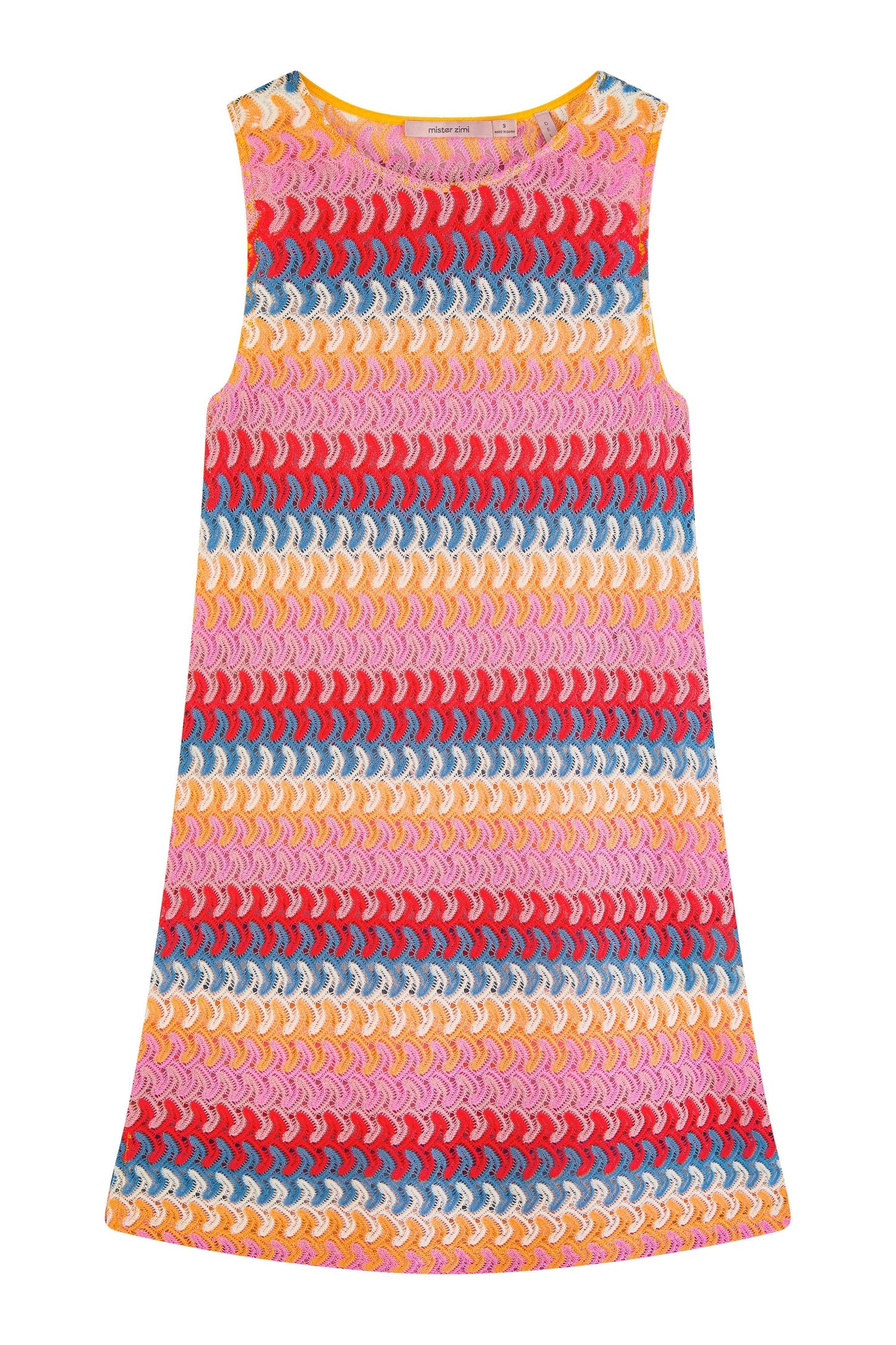 Poolside Mini Dress In Mandala OMFORT