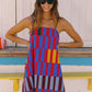 Ramie Mini Dress In Ataya OMFORT