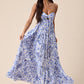 Pedal Ruched Maxi Dress OMFORT