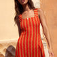 Scarlett Dress In Papaya OMFORT
