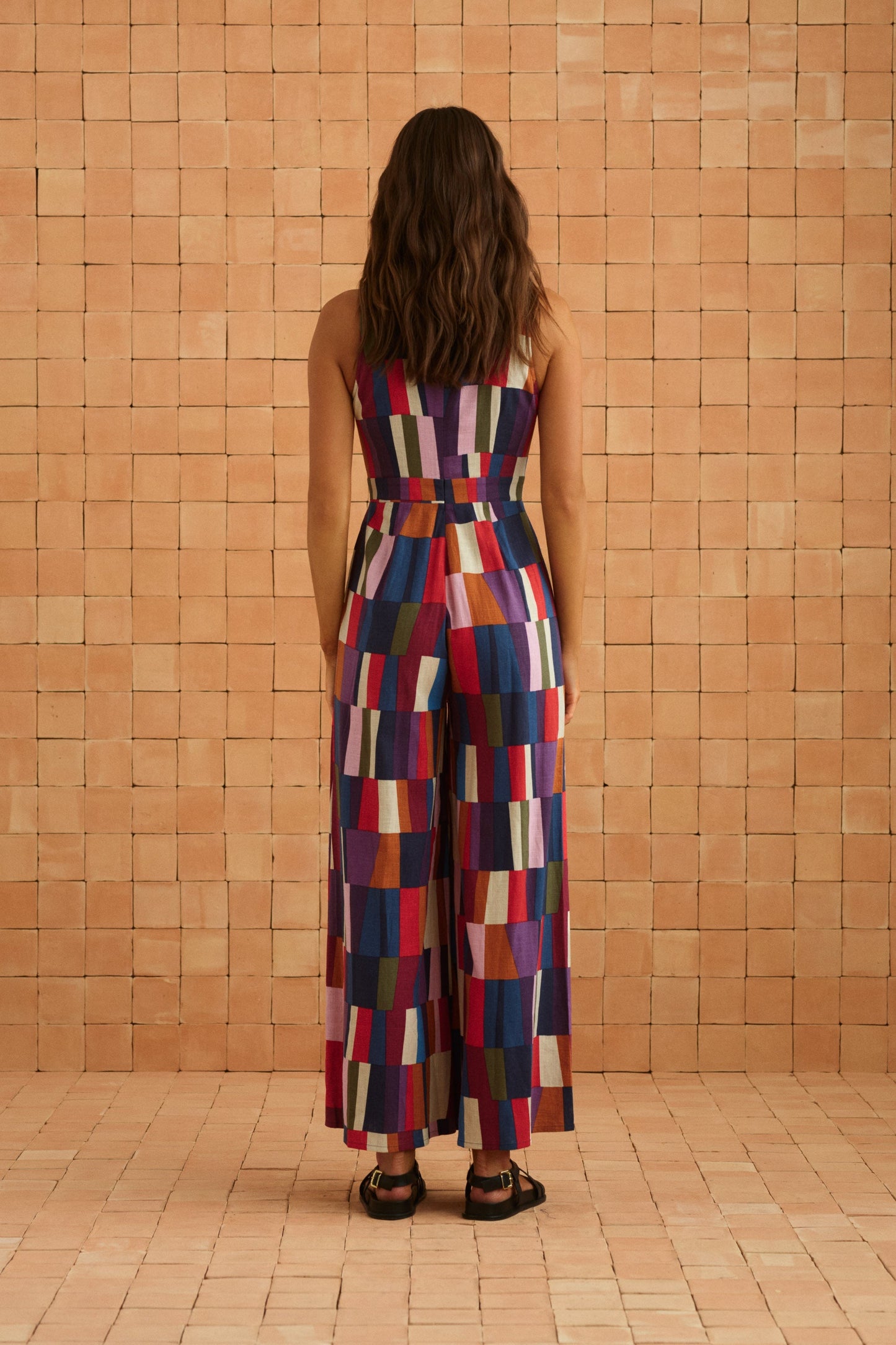 Selma Jumpsuit In Forget Me Not OMFORT