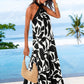Shore Glow Tropical Maxi Dress OMFORT