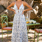 Simply Said Floral Maxi Dress OMFORT