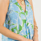 Solana Floral Maxi, Green/Blue OMFORT