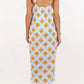 Something Special Blue Floral Midi Dress OMFORT