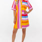 THML: Always Pulled Together Pink Striped Dress OMFORT