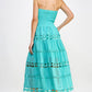 Eyelet Lace Tube Dress OMFORT