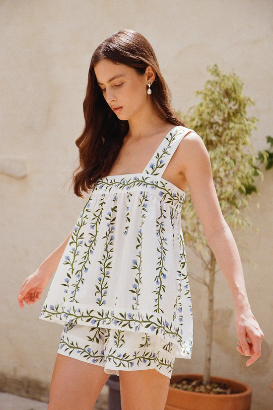 Suzette Sleep Set - Cotton - Vine OMFORT