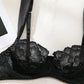 Elegance Lace Sexy 4 Pcs Lingerie Set OMFORT