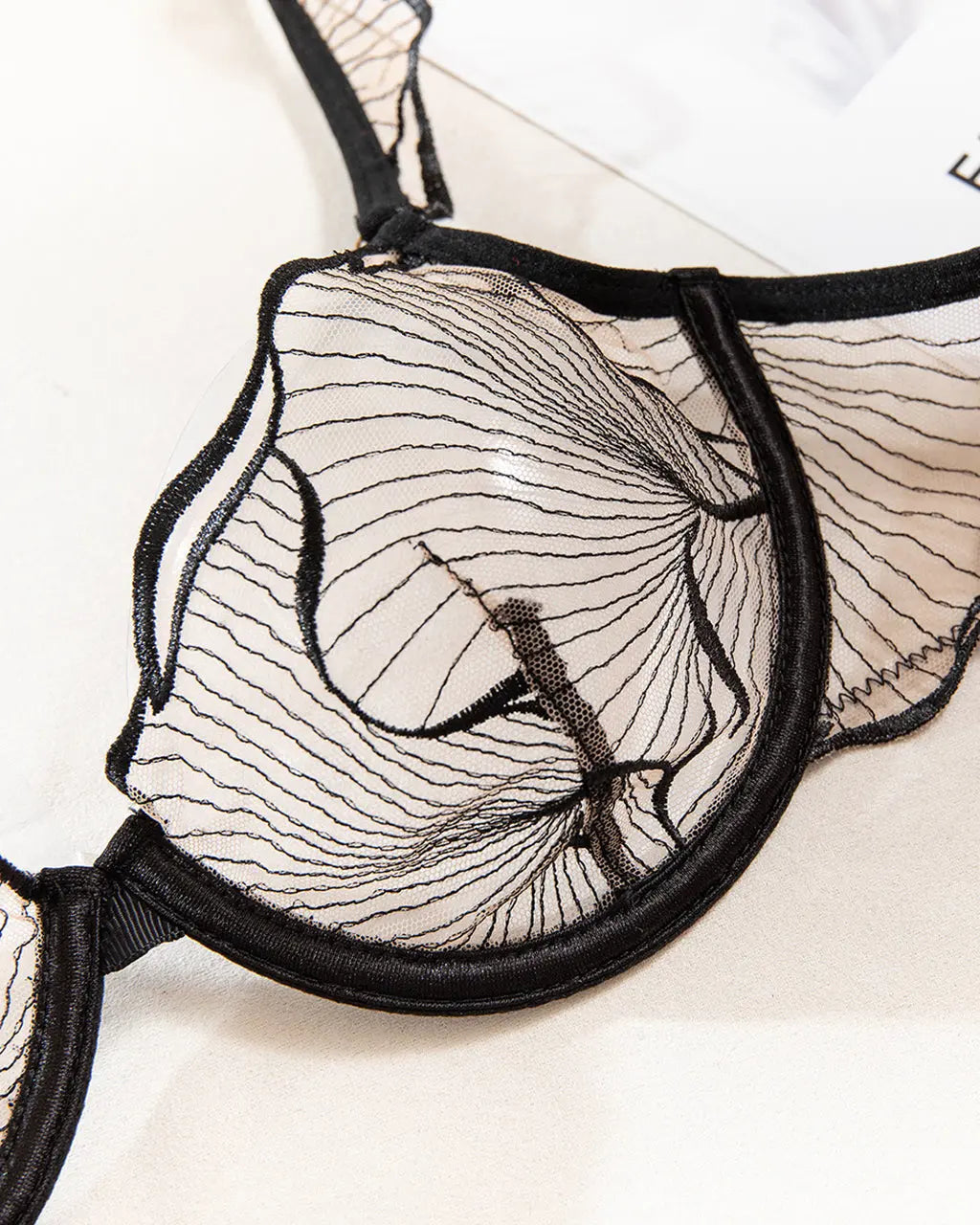 Lightweight Pure Desire French 2Pcs Lingerie Set OMFORT