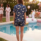 Espresso Martini Short Satin Pajama Set OMFORT