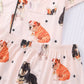 Cute Dog Print Pajama Set OMFORT