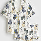 French Bulldog Print Pajama Set OMFORT
