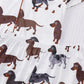 Dapple Dachshund Print Pajama Set OMFORT