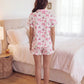 Cherry Bow Print Pajama Set OMFORT