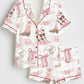 Cowgirl Coquette Bow Pajama Set OMFORT