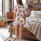 Canned Pickles Bow Print Pajama Set OMFORT
