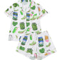 Cucumber Print Pajama Set OMFORT