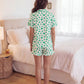 Lucky Clover Print Pajama Set OMFORT