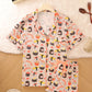Sushi Print Short Pajama Set OMFORT