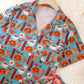 Sushi Print Short Pajama Set OMFORT