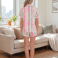 Dopamine Stripe Print Pajama Set OMFORT