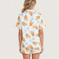 Aperol Spritz Trio Print Pajama Set - OMFORT