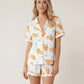 Aperol Spritz Trio Print Pajama Set - OMFORT